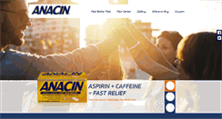 Desktop Screenshot of anacin.com